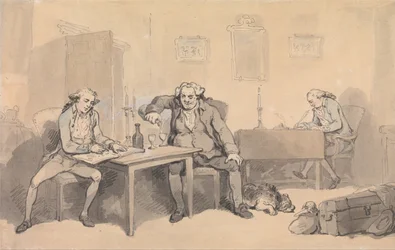 Rowlandson und Wigstead auf Tour